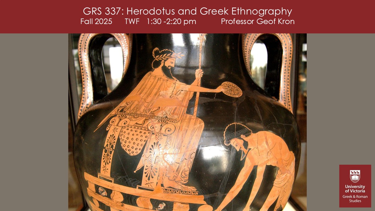 FOCUS on ethnographic accounts of neighbouring civilizations by Greek writers